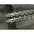 Bimetallic parallel twin screw barrel for PP PE PVC profile sheet foam board pipe calcium Caco3